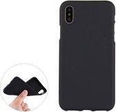 Teleplus geschikt voor iPhone XS Max (Plus) PP Matte Silicone Case Black hoesje