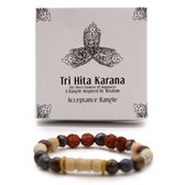 Tri Hita Karana Armband - Aanvaarding - Unieke Spirituele Armband - Traditionele Levensfilosofie - God/Mens/Natuur