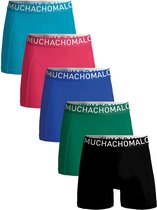 Muchachomalo de 5 slips pour homme- Katoen élastique - Boxers - Taille S