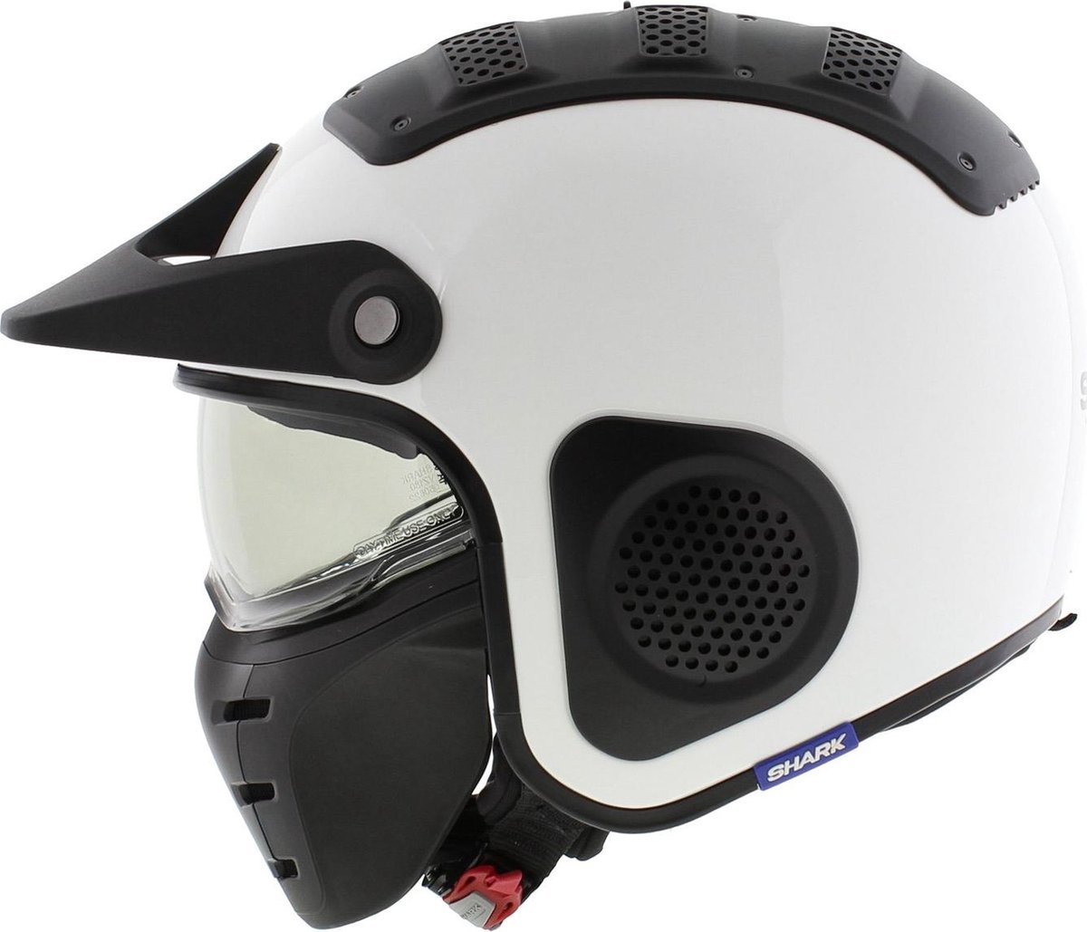 Shark X-Drak Trial helm glans wit XS - Motorhelm Scooterhelm – foto 3