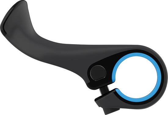 SQlab Innerbarends 411 2.0 - Poignées Vélo - Embouts VTT Tour & Travel - Ø22.2 mm - Zwart