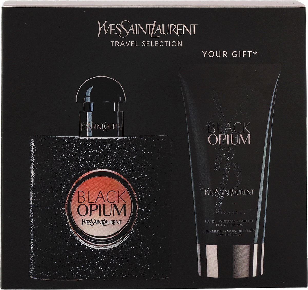 Coffret BLACK OPIUM gift 💝 Set Pour FEMME Disponible chez @jihal.shop 😍Ce  coffret Content à ✓parfum 50Ml ✓ *2 Body lotion…