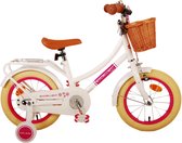 Vélo pour enfants Volare Excellent - Filles - 14 pouces - Wit