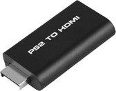 PS2 naar HDMI Converter - 480i/480p/576i - Zwart - Geschikt voor Sony Playstation 2