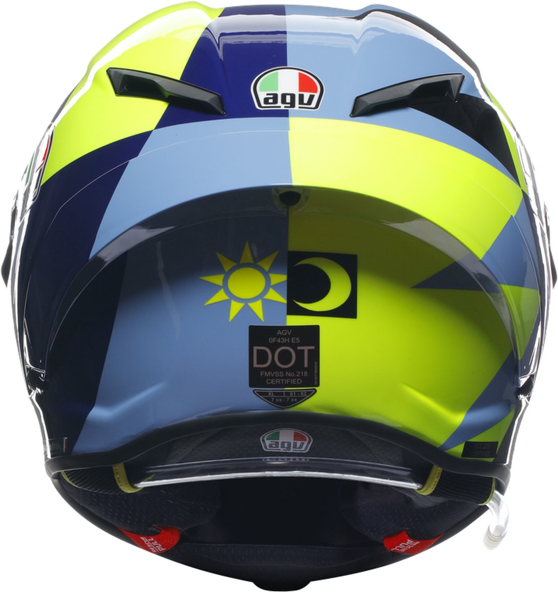 Casque de moto AGV Pista GP RR Valentino Rossi Soleluna 2022 (2206) | bol