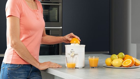 Braun TributeCollection CJ 3050 WH - Elektrische citruspers - Wit van Merkloos — afbeelding 5