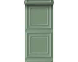 Origin Wallcoverings eco-texture vliesbehang wandpanelen vergrijsd groen - 347830 - 53 cm x 10,05 m