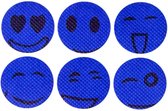 90 blauwe anti Muggen stickers - Blauw - Muggenpleister - Muggenpleisters - Anti muggen pleisters - Mosquito - Mosquitos - Stickers Mosquito - Mint - Citronella pleister - Citronella stickers - antimug - antimuggen - nooit meer last van muggen