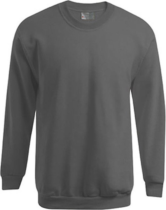 Men's Sweater 'New 100' met ronde hals Graphite - 5XL