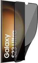 Privacy Screenprotector geschikt voor Samsung S23 Ultra - Privacy GuardCover - Privé Beschermglas Folie