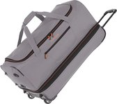 Travelite Basics Wheeled Duffle 70cm Expandable Grey/Orange
