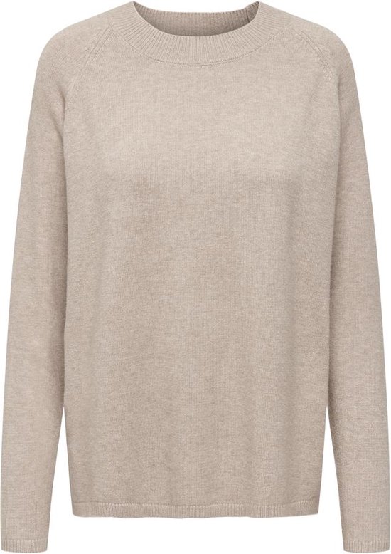 JDY JDYMARCO L/S O-NECK SLIT PULL KNT NOOS Dames Trui - Maat XS