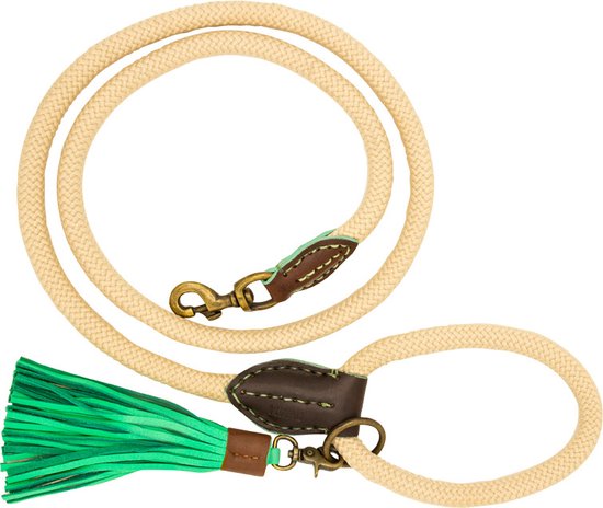 Dwam Looplijn - Hondenriem - Beige - S - 160 cm