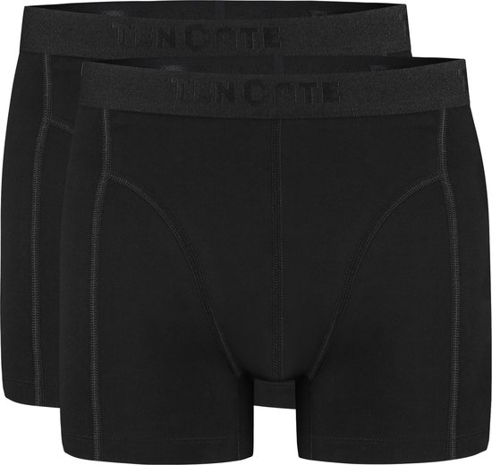 Basics shorts zwart 2 pack voor Heren | Maat M