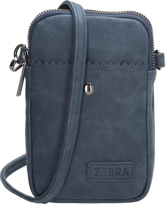 Zebra Trends Lisa Telefoontasje - Jeansblauw