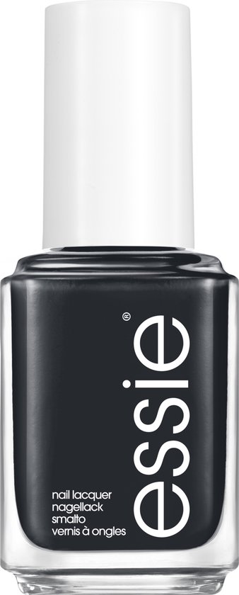 essie 2023 summer collection - limited edition - climbing high - zwart - glanzende nagellak - 13,5 ml