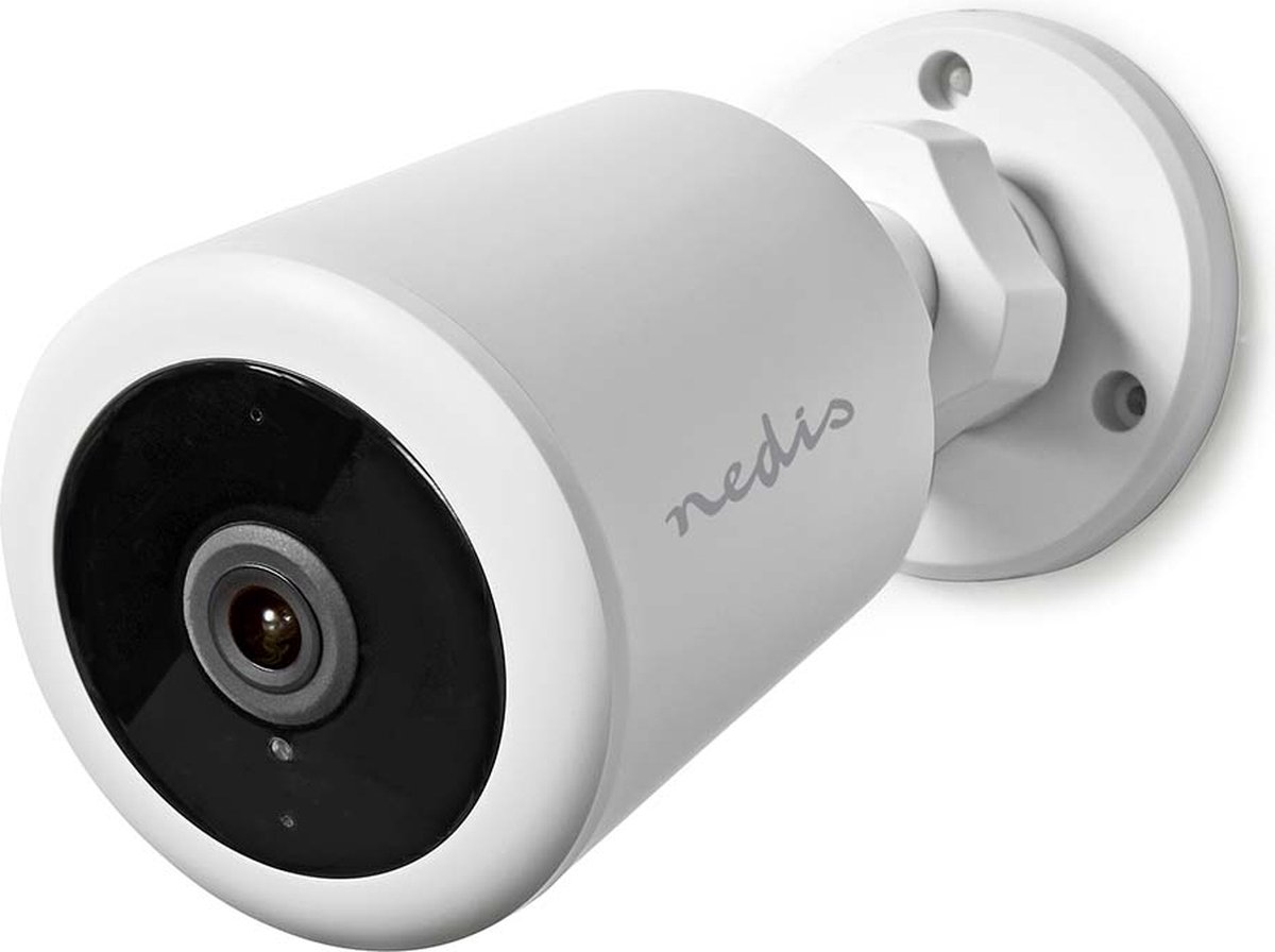 Nedis SmartLife Beveiligingscamera - Extra camera voor SLNVR201CWT Camera Systeem - Full HD 1080p - IP65 - Nachtzicht - Wit