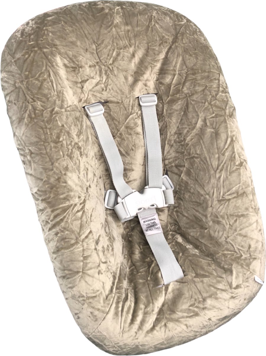 Image of #28 Newborn hoes, Klei groen crackle, Stokke Tripp Trapp. Ook geschikt voor Kidsmill Up.