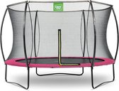 EXIT Silhouette trampoline rond ø305cm - roze