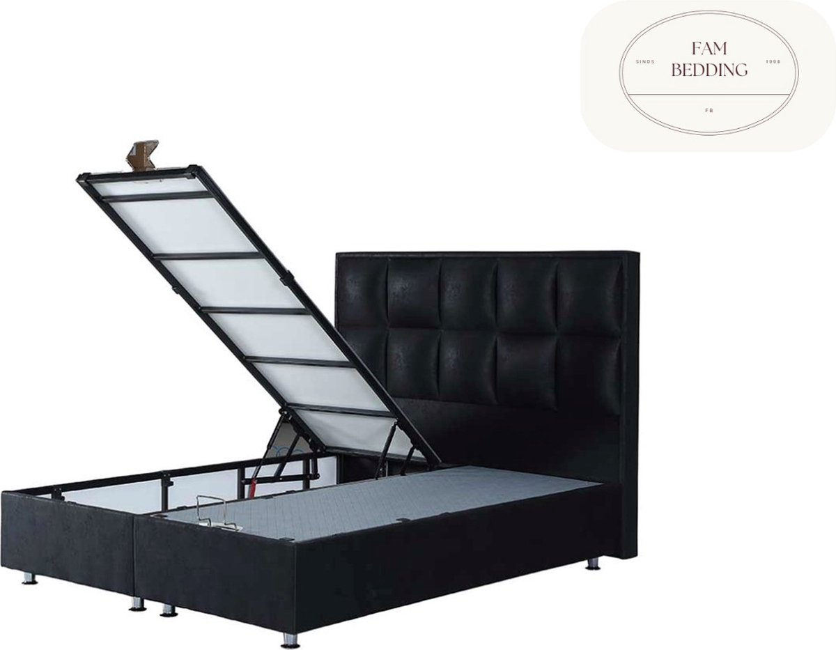 2 Persoons Opberg Boxspring Texas 140x200