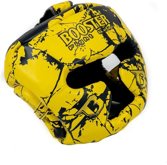 Foto: Booster fightgear hoofdbescherming hgl b 2 youth marble yellow xs