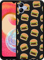 Cazy Coque Zwart adapté pour Samsung Galaxy A04e Burgers