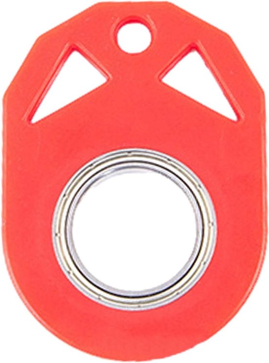 Cazy Ninja Fidget Spinner Sleutelhanger - Ninja Spinner Fidget - Fidget Spinner Keychain - Sleutelhanger - Anti-stress - Rood