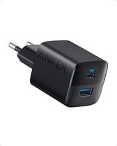 Anker 323 - Chargeur USB-C (33W) - Chargeur Compact 2 Porto pour iPhone 14/14 Plus/14 Pro/14 Pro Max/13/12, Pixel, Galaxy, iPad/iPad Mini et plus (Câble non inclus) - White