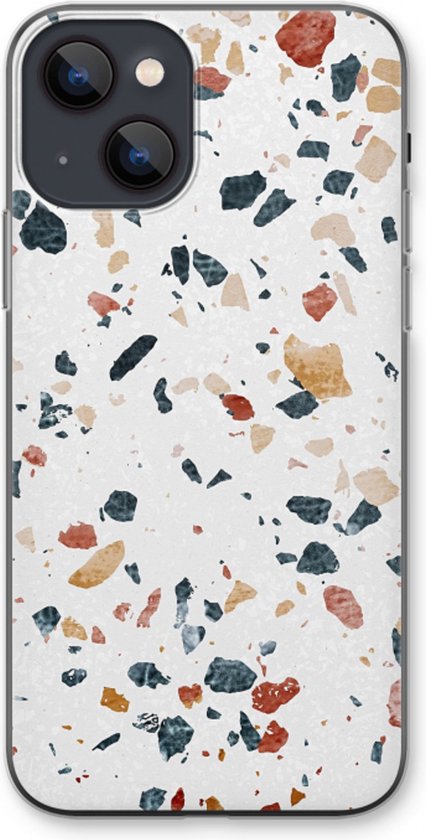 Case Company® - Coque iPhone 13 - Terrazzo N°4 - Coque souple pour téléphone - Protection tous côtés et bord d'écran