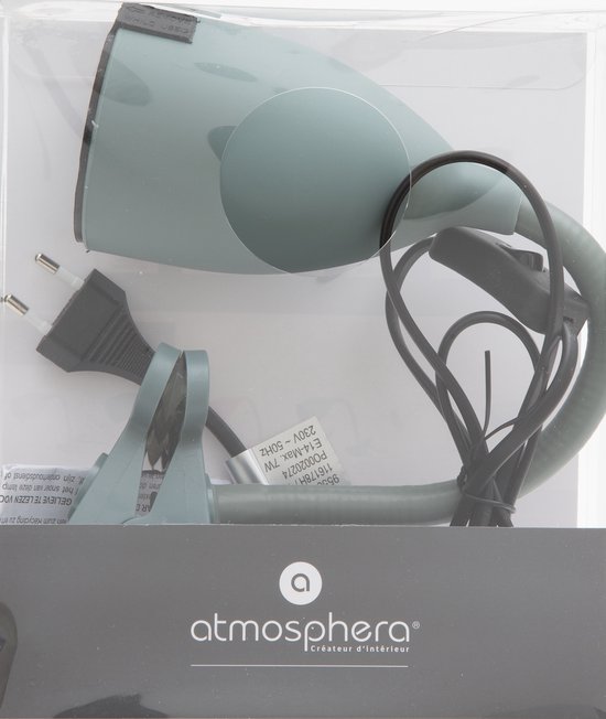 Atmosphera klem bureaulampje - Design Light Classic - jade groen - H43 cm - Leeslamp — afbeelding 2