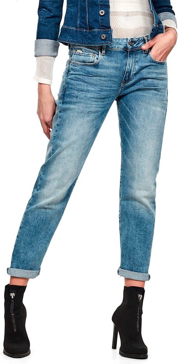G-Star Kate Boyfriend Wmn Dames Jeans Lt Indigo Aged