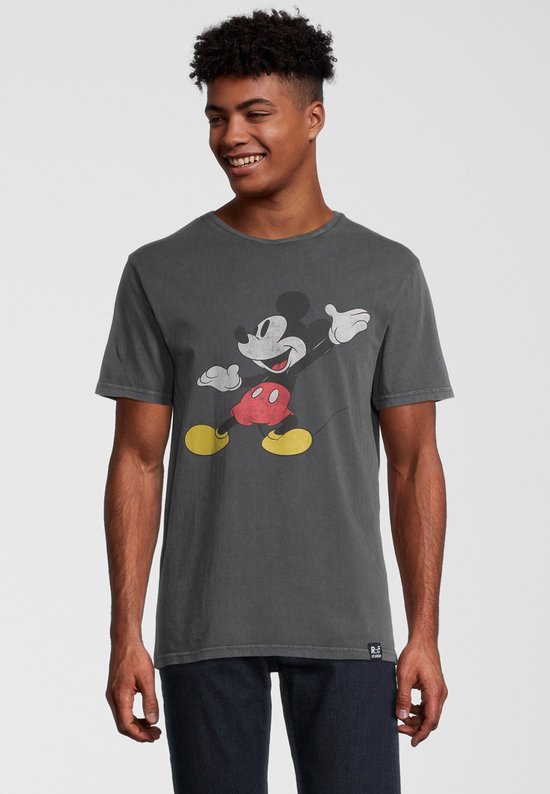 Recovered Disney Mickey Mouse Posing T-Shirt