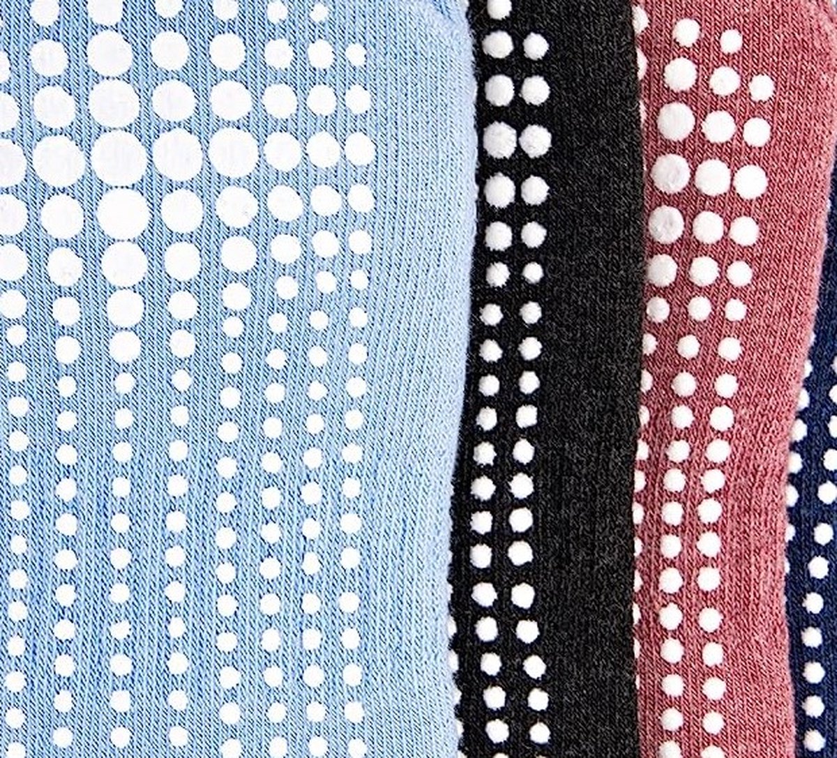 Malinsi® Sokken Antislip 2-Pack - 2 Paar Laag - maat 36-41 - Yoga Enkelsokken - Huissokken Dames en Heren anti slip - Gripsokken voor Yoga Pilates Ballerina Ballet - Fietssokken Wielrensokken Fiets tennissokken & Voetbal — cadeau in Cadeau-ideeën - foto 3