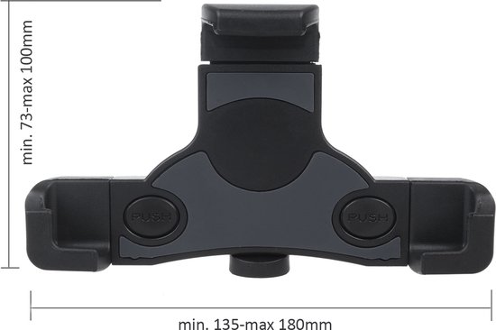 Maclean Fast Connect MC-825 Universele hoofdbandhouder voor mobiele telefoon, geschikt voor GoPro