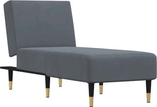 Chaise Longue Rembourrée VidaXL Avec Coussin - Tissu Velours Côtelé Jaune Clair, Canapé-lit, Pour Salon