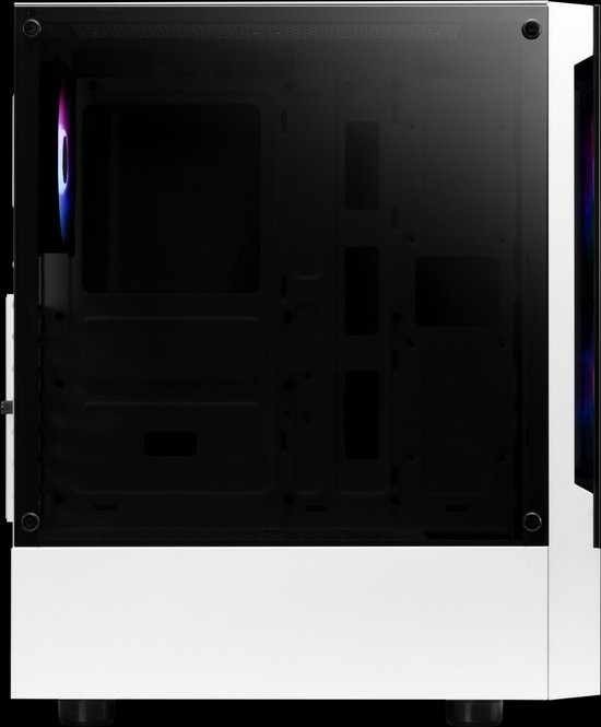 GAMDIAS - Talos E3 - Wit RGB Gaming Case - Game PC / Computer Behuizing - RGB LED Verlichting - GAMDIAS