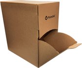 Fourchette à frites en bois Pomebio - 2000 pièces - 85 mm - Fourchette à snack dans boîte distributrice