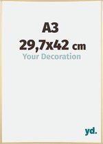 Cadre Photo Kent Your Decoration - 29,7x42cm - Or - A3