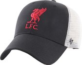 47 Brand Liverpool FC Branson Cap EPL-BRANS04CTP-BK, Mannen, Zwart, Pet, maat: One size