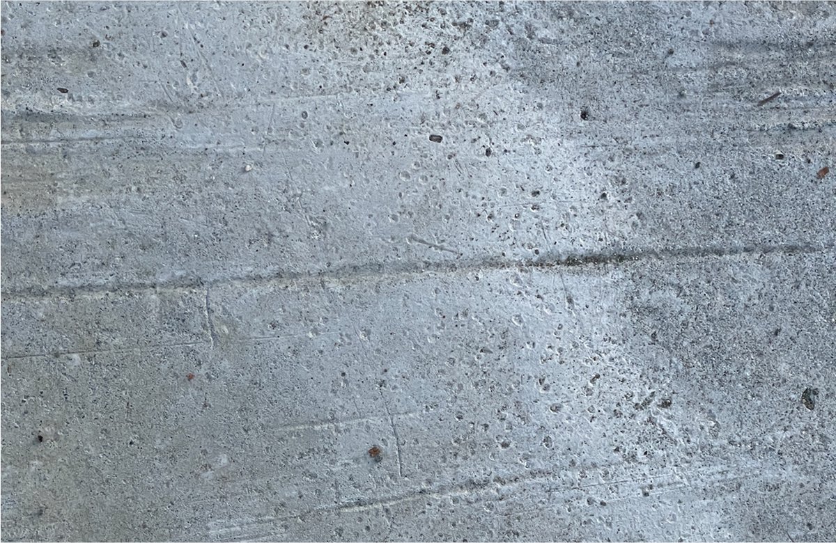 Inductieplaat Beschermer - Grijs Beton - 80x52 cm - 2 mm Dik - Inductie Beschermer van Vinyl