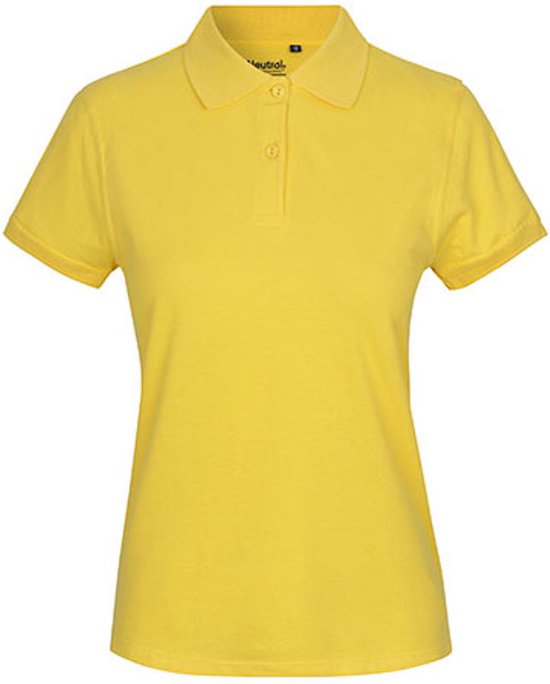 Ladies Classic Polo met korte mouwen Yellow - XXL