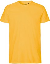 Fairtrade Men´s Fit T-Shirt met ronde hals Yellow - L
