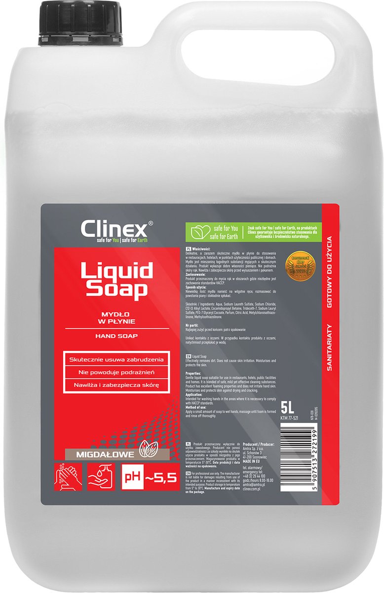 Clinex Liquid Soap handzeep 5 liter