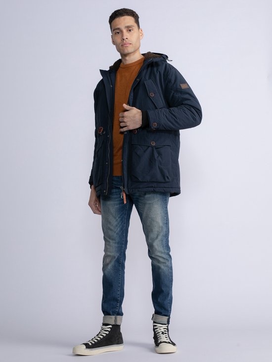 Petrol Industries - Parka Homme Niles - Blauw - Taille L