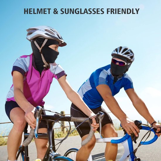 Muts Met Gezichtsmasker, Capuchon Winddicht, Buitenfiets