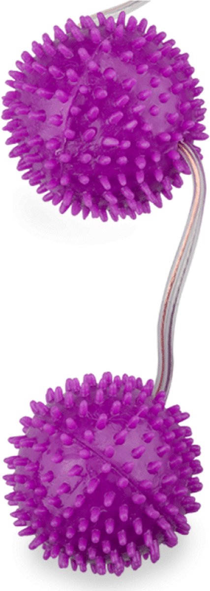 BAILE STIMULATING | A Deeply Pleasure Spiky Balls Purple 3,60 Cm