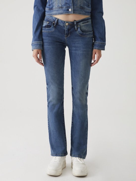 LTB Jeans Valerie Dames Bootcut Jean - Donkerblauw - Lapis Wash