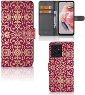 Telefoonhoesje met foto Xiaomi Redmi Note 12 4G Bookcase Cadeautips Barok Pink