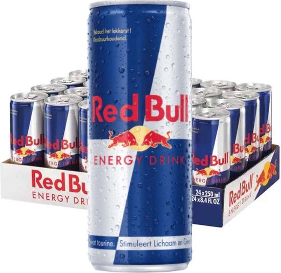 Red Bull Regular - Energiedrank - 24x 250ml