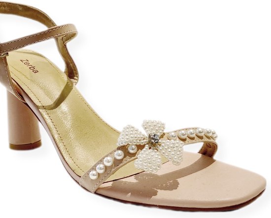 ZERBA Sandale Femme - Taille 39 - Cuir Rose - Sussia